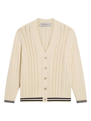 GOLDEN GOOSE Braided Cardigan for Men