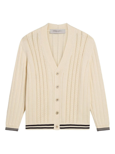 GOLDEN GOOSE Braided Cardigan for Men