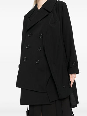 COMME DES GARÇONS Asymmetric Sleeve Double-Breasted Suit