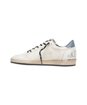 GOLDEN GOOSE Men's Distressed Leather Sneakers 'Ball Star'