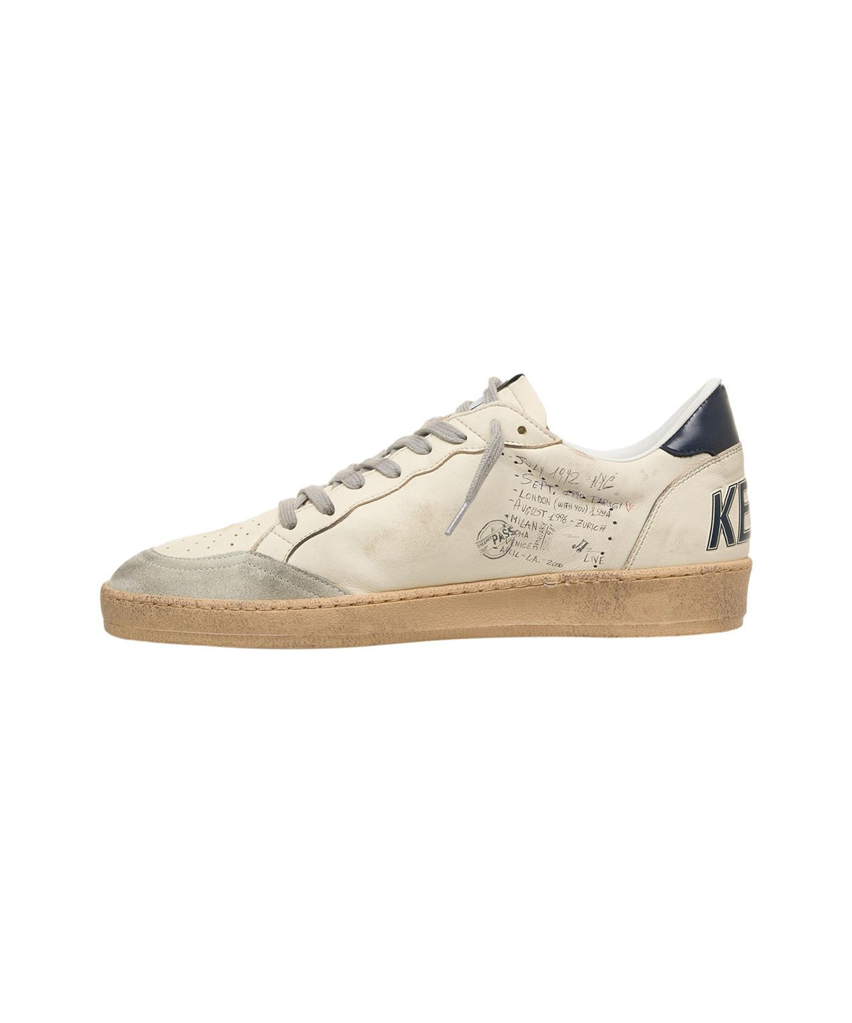 GOLDEN GOOSE Men's Vintage-Inspired Sneaker 'Ball Star' 2025