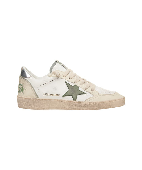 GOLDEN GOOSE Women’s Mini Distressed Sneakers with Metallic Details