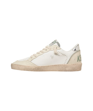 GOLDEN GOOSE Women’s Mini Distressed Sneakers with Metallic Details