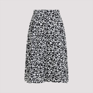 MARNI Chic Printed Midi Skirt