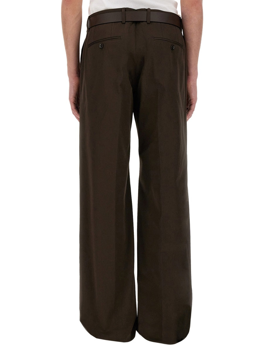 DOLCE & GABBANA Tailored Cotton Pants - Size 48