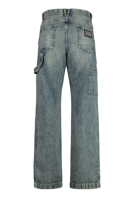 DOLCE & GABBANA 5-Pocket Straight-Leg Jeans