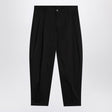 DOLCE & GABBANA Double-Pleated Cotton Trousers for Men