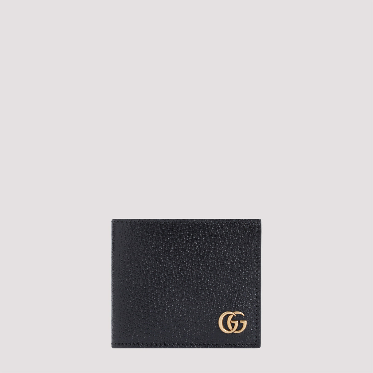 GUCCI Luxury Leather Wallet with Gold-tone Logo