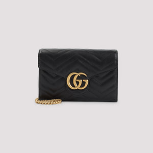 GUCCI Mini Matelassé Leather Wallet