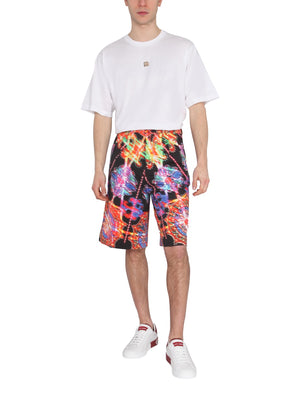 DOLCE & GABBANA Men's Luminary Print Bermuda Shorts