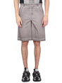 DOLCE & GABBANA Logo Plaque Bermuda Shorts for Men