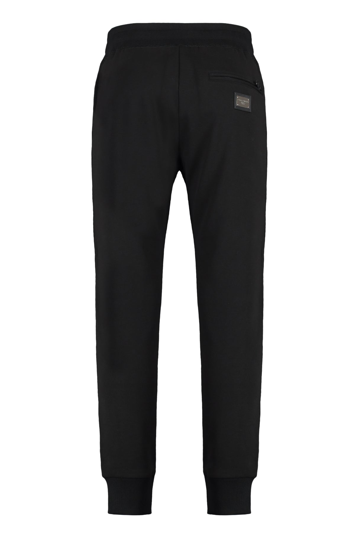 DOLCE & GABBANA Logo Print Adjustable Sweatpants for Men