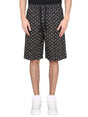 DOLCE & GABBANA Heart Print Bermuda Shorts for Men - SS23 Collection