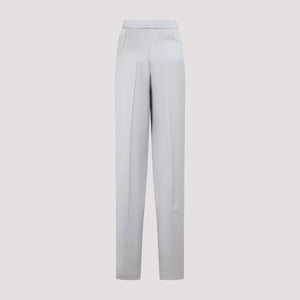 GIORGIO ARMANI Silk Trousers for Women - SS25 Collection