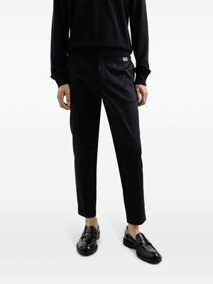 DOLCE & GABBANA Slim Fit Cotton Trousers for Men