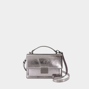 GOLDEN GOOSE Mini Metallic Pouch Handbag