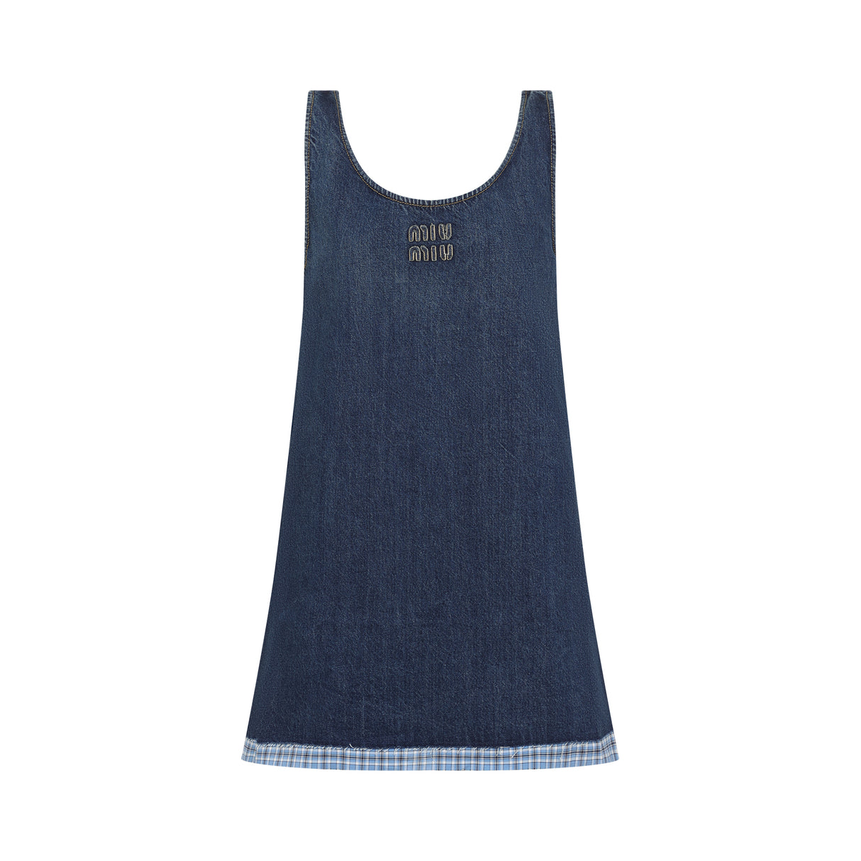 MIU MIU Chic Cotton Mini Dress for Women