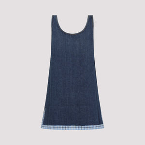 MIU MIU Chic Cotton Mini Dress for Women