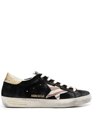 GOLDEN GOOSE Suede Upper High-Top Sneakers