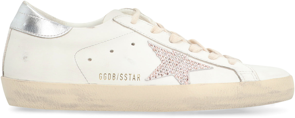 GOLDEN GOOSE Super Star Leather Upper Suede Star Sneakers