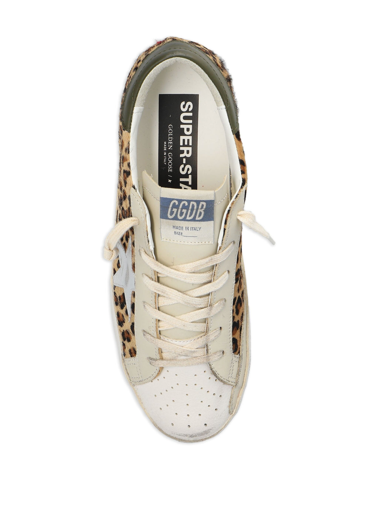 GOLDEN GOOSE Classic Superstar Sneakers with Laminated Star & Fabric Toe