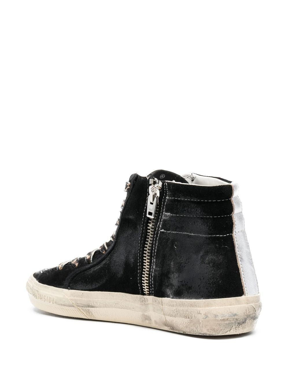 GOLDEN GOOSE Black and Shiny Leather Sneakers for Women - SS23 Collection