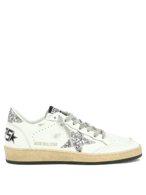 GOLDEN GOOSE Women's Glittered Star Lace-Up Sneakers