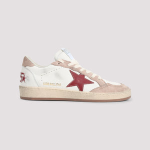 GOLDEN GOOSE Ballstar Nappa Upper and Spur Suede Sneakers