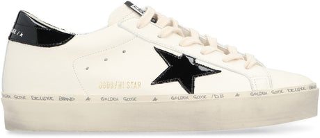 GOLDEN GOOSE Leather Low-Top Platform Sneakers for Women