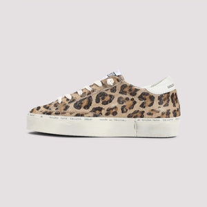 GOLDEN GOOSE High-Top Horse Print Sneakers for Women