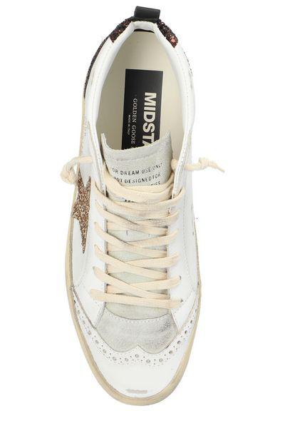 GOLDEN GOOSE "Fashion Forward"White and Gold Women's Sneakers - Available Now!