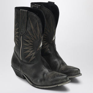 GOLDEN GOOSE Vintage Effect Texan Boots for Women