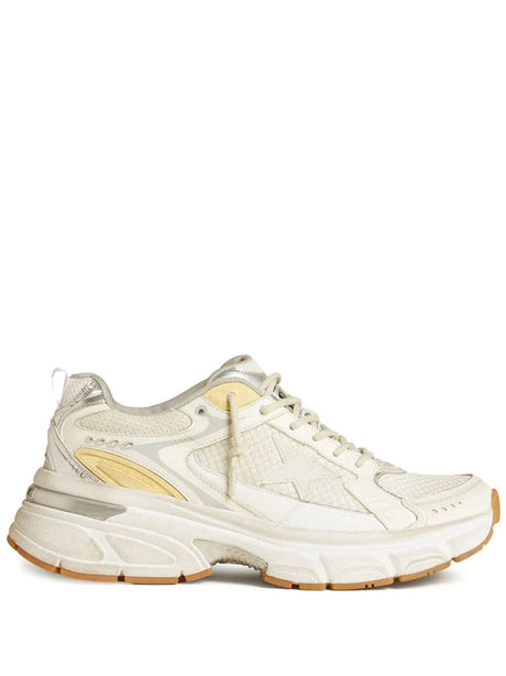 GOLDEN GOOSE Worn-Effect Lightstar Sneakers for Women - SS25 Collection