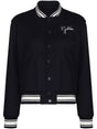 GOLDEN GOOSE Logo Wool Bomber Jacket