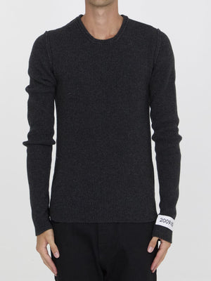 DOLCE & GABBANA Wool Blend Crewneck Jumper - Regular Fit