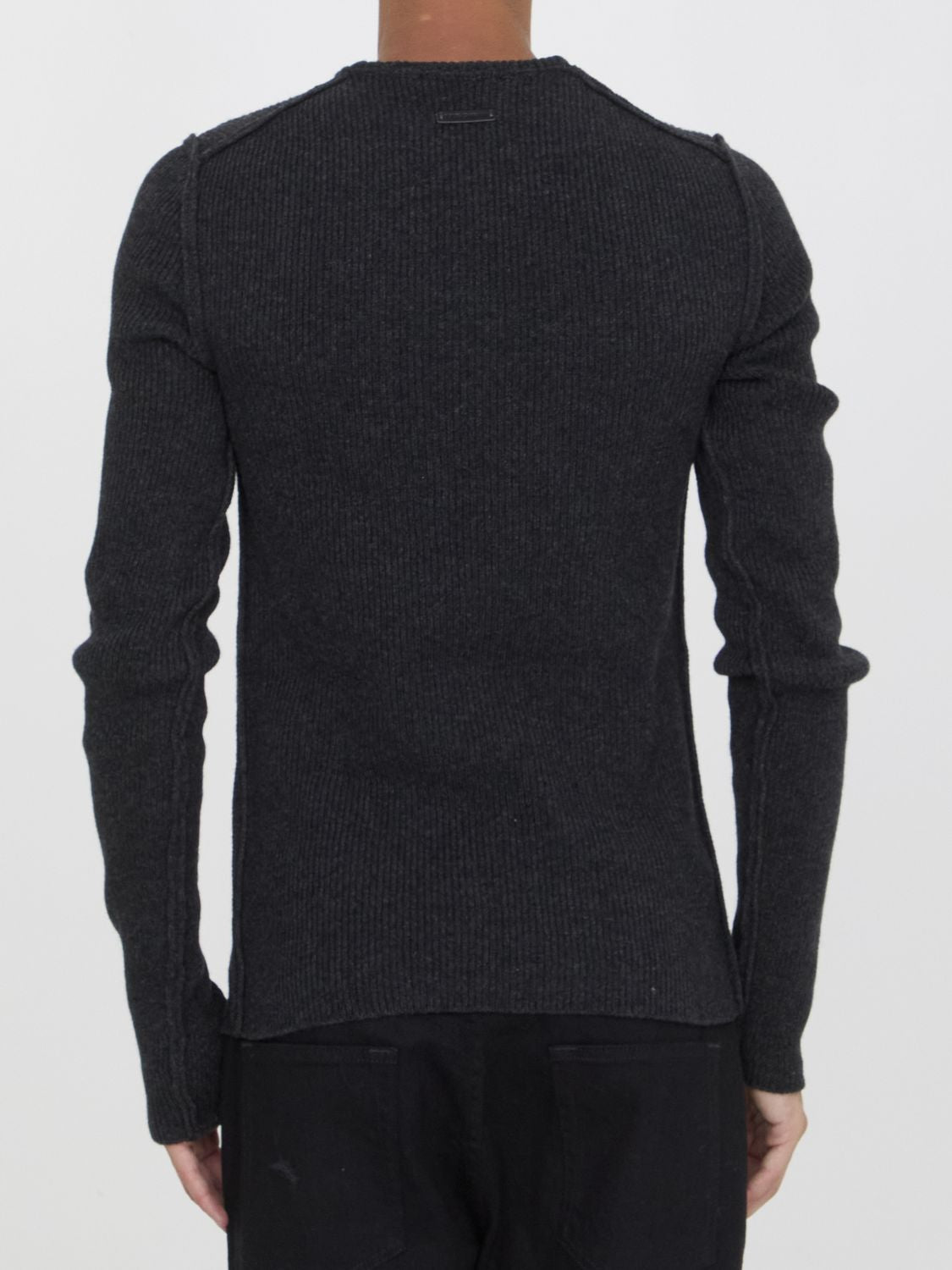 DOLCE & GABBANA Wool Blend Crewneck Jumper - Regular Fit