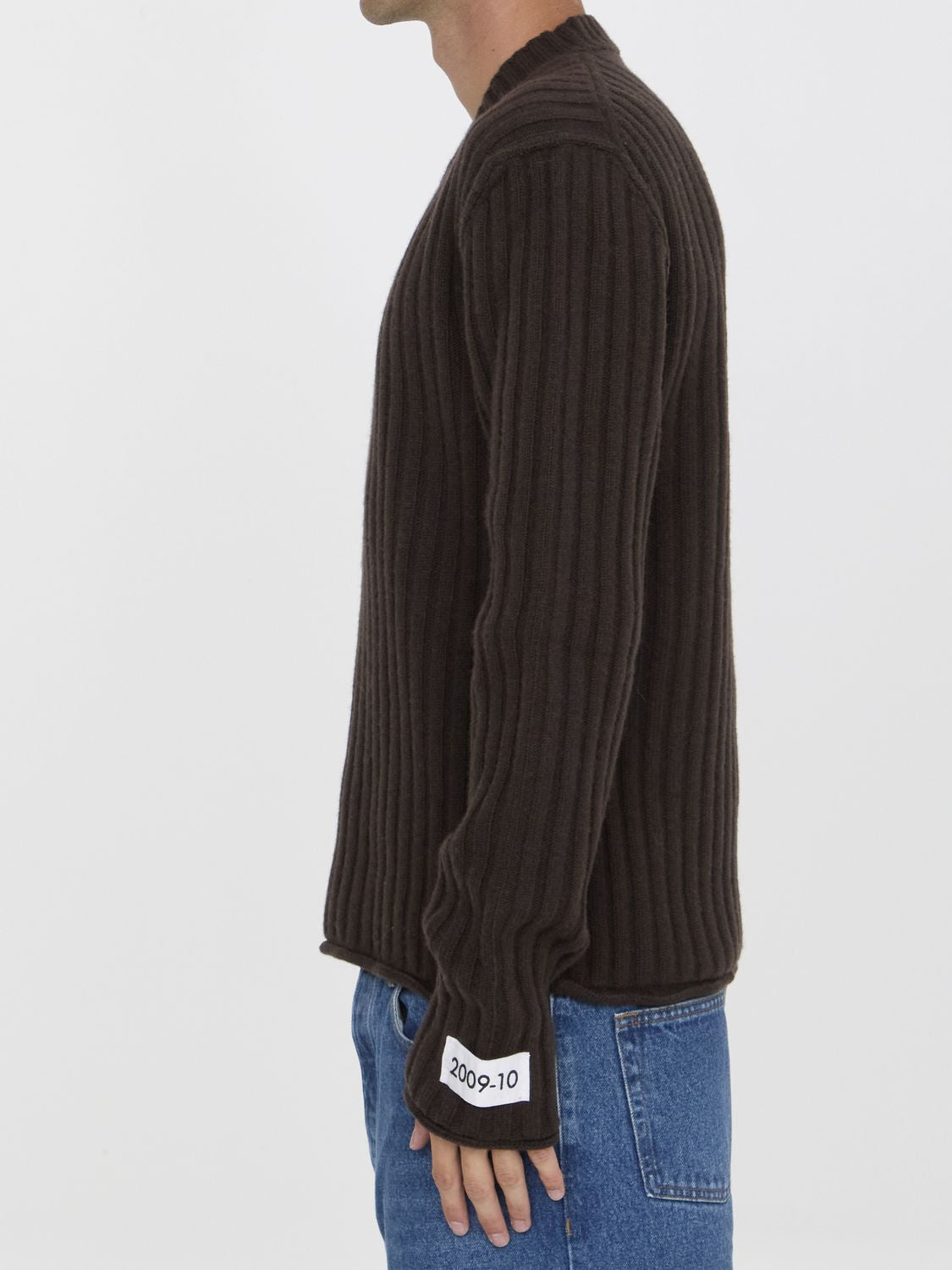 DOLCE & GABBANA V-Neck Regular Fit Wool Sweater