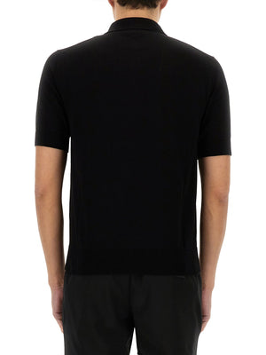 DOLCE & GABBANA Signature Logo Polo Shirt for Men - SS25 Collection