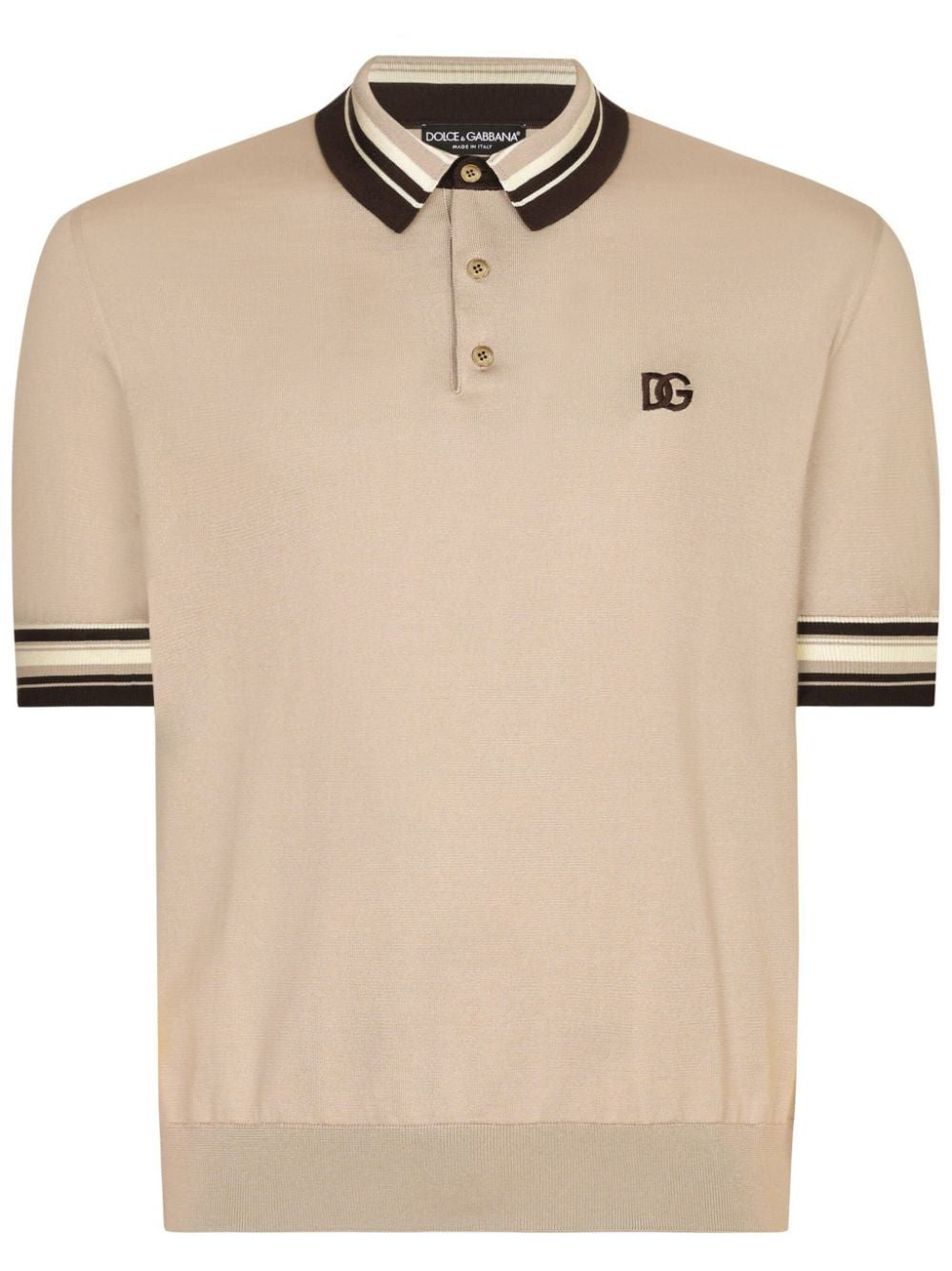 DOLCE & GABBANA Men's Classic Polo Shirt - FW24 Collection