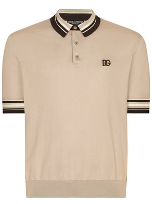 DOLCE & GABBANA Men's Classic Polo Shirt - FW24 Collection