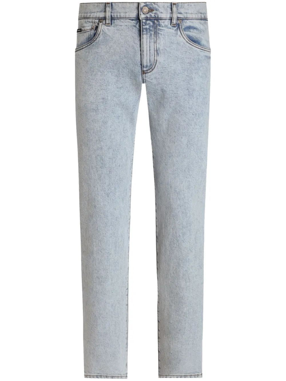 DOLCE & GABBANA Premium Denim Trousers for Men - SS25