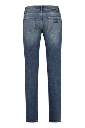 DOLCE & GABBANA Skinny Fit Denim Jeans for Men - Size IT 48