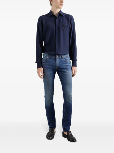 DOLCE & GABBANA Men's Classic Denim Trousers