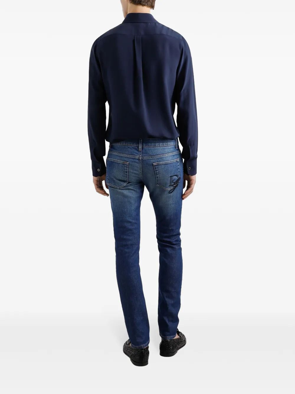 DOLCE & GABBANA Men's Classic Denim Trousers