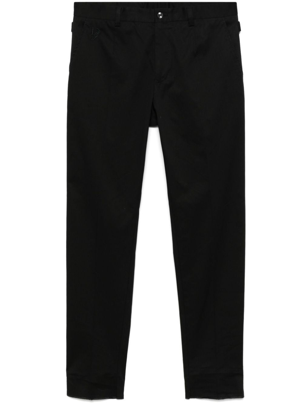 DOLCE & GABBANA Cotton Trousers for Men - SS25 Collection