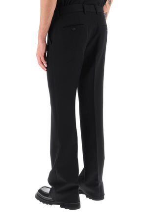 DOLCE & GABBANA Flared Wool Trousers for Men