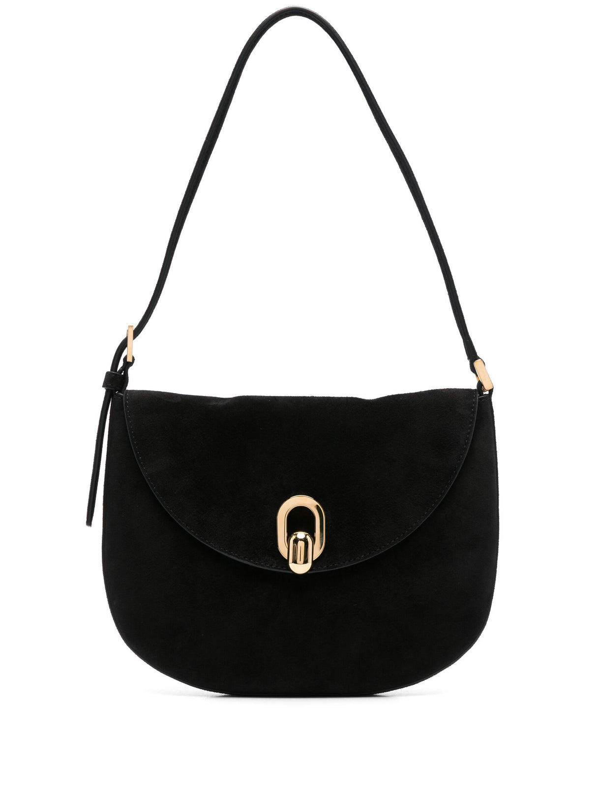 SAVETTE Mini Suede Hobo Handbag