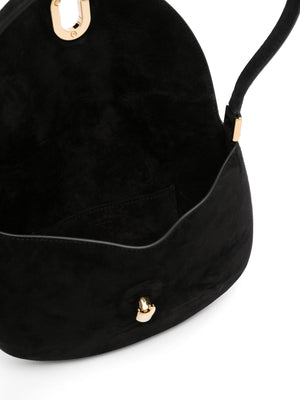 SAVETTE Mini Suede Hobo Handbag