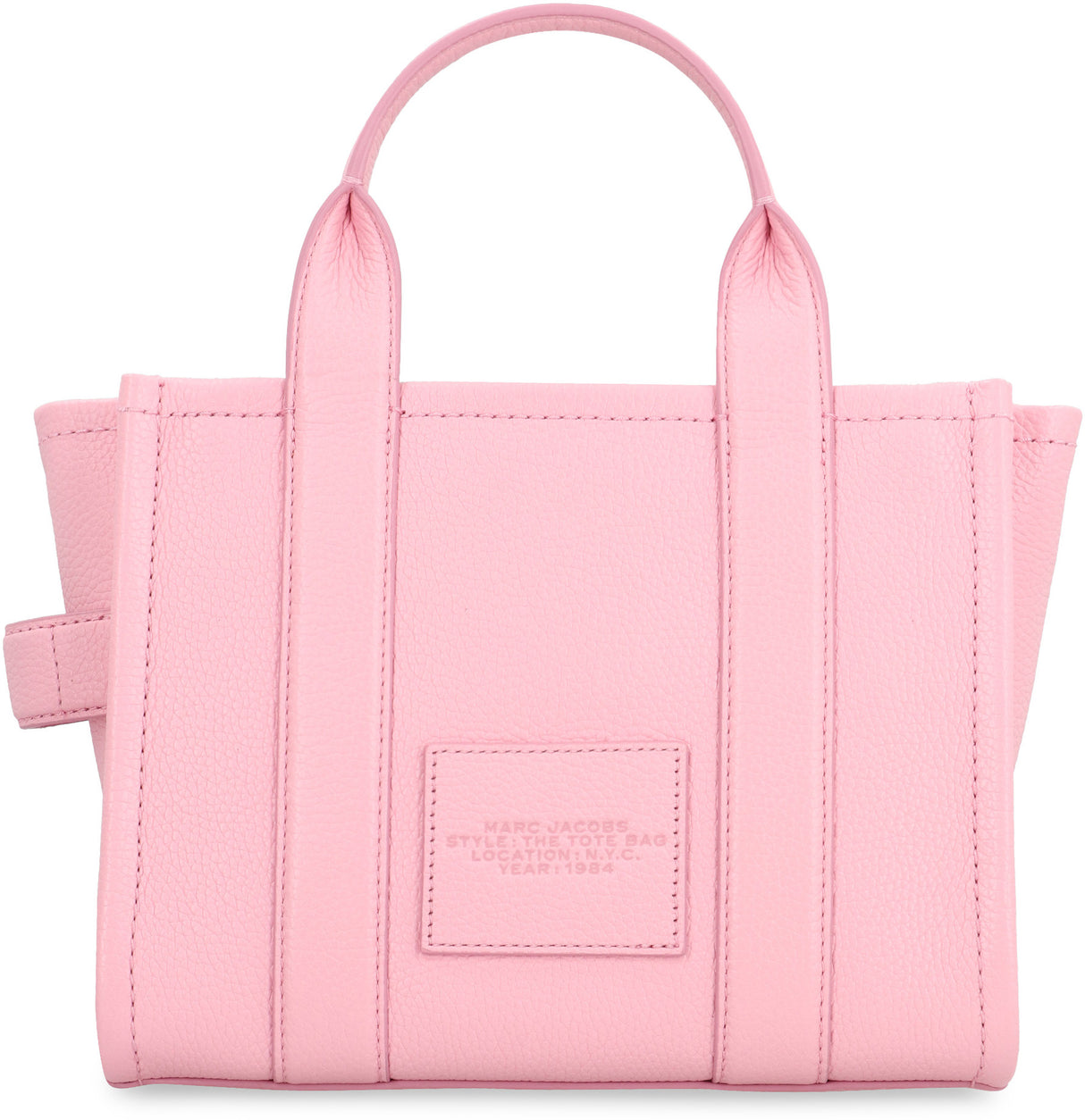 MARC JACOBS Mini Grainy Leather Tote Handbag