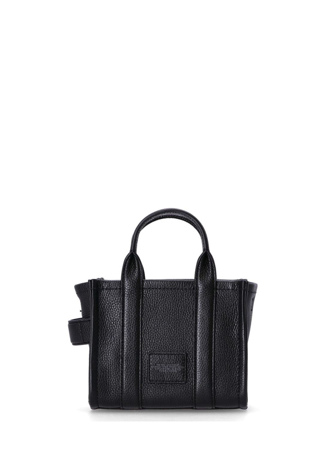 MARC JACOBS Mini Leather Zip Crossbody Tote - Black, Unisex